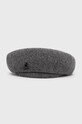 Kangol Kaszkiet wełniany wełna szary K3107ST.FL034