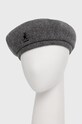 Akcesoria Kangol Kaszkiet wełniany K3107ST.FL034 szary
