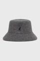 Kangol Kapelusz wełniany wełna szary K3191ST.FL034