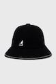 Шерстяная шляпа Kangol шерсть чёрный K3181ST.BO013