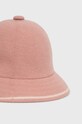 Вовняний капелюх Kangol K3181ST.DR669 рожевий AA00