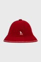 Kangol Kapelusz wełniany wełna czerwony K3181ST.RO644