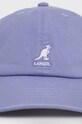 Bavlněná čepice Kangol K5165HT.IL525 fialová AA00