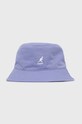 Kangol kapelusz bawełniany bawełna fioletowy K4224HT.IL525