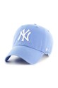 Кепка 47 brand New York Yankees аплікація блакитний B.RGW17GWSNL.PW
