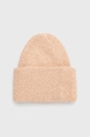 Pieces czapka pozostałe beżowy 17114859.CameoRose