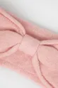 Κορδέλα από μείγμα μαλλιού Pieces ροζ