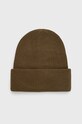 Čepice Pieces hrubá zelená 17126858.DarkOlive