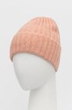 Čepice z vlněné směsi Pieces 17126885.RoseCloud růžová AA00