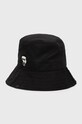 Klobúk Karl Lagerfeld ostatné čierna 205W3404