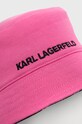Oboustranný klobouk Karl Lagerfeld vícebarevná 225W3408