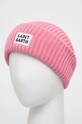 Čiapka s prímesou vlny MC2 Saint Barth BRR0003 ružová AA00