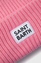 Doplnky Čiapka s prímesou vlny MC2 Saint Barth BRR0003 ružová