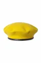 żółty Kangol beret wełniany Monty Damski