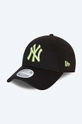 black New Era cotton baseball cap League Ess 940 NYY Women’s