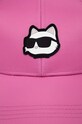 Doplňky Kšiltovka Karl Lagerfeld 240W3402 růžová