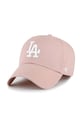47 brand czapka z daszkiem MLB Los Angeles Dodgers aplikacja różowy B.NLRGW12GWS.DV