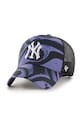 Кепка 47 brand MLB New York Yankees інші фіолетовий B.ENLDT17PTP.PP
