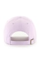 47 brand czapka z daszkiem bawełniana MLB New York Yankees B.NLRGW17GWS.YX fioletowy AA00