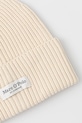 Akcesoria Marc O'Polo czapka bawełniana M09605901141 beżowy