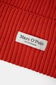 Akcesoria Marc O'Polo czapka bawełniana M09605901141 czerwony