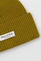 Akcesoria Marc O'Polo czapka bawełniana M09605901141 zielony