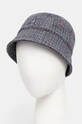 Капелюх Kangol WARPED HERRINGBONE DOME меланж темно-синій K5430.NG411
