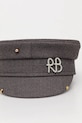 Doplnky Čiapka so šiltom Ruslan Baginskiy KPC030.CA.PRS.SIRB sivá