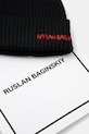 Ruslan Baginskiy czapka wełniana czarny BN033/034.WA.RU