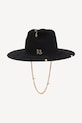 Ruslan Baginskiy kapelusz FDR033.F.PRS.CHA.GRB czarny AA00