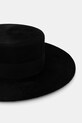 Doplnky Klobúk Ruslan Baginskiy CNT033.F.3CHA.9P.MRB čierna