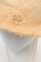 Accesorii Ruslan Baginskiy palarie 0 FDR036.STR.PRL.2CHA.SRB bej