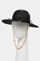 Ruslan Baginskiy pălărie Fedora Hat FDR033.SZL.PRS.CHA.SRB negru AA00