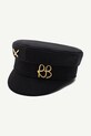 Ruslan Baginskiy kaszkiet bawełniany KPC033.C.TMRB czarny AA00