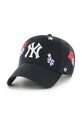 47 brand șapcă de baseball din bumbac MLB New York Yankees bumbac negru B.FLRAC17GWS.BKA