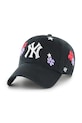 47 brand berretto da baseball in cotone MLB New York Yankees cotone nero B.FLRAC17GWS.BKA