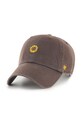 47 brand șapcă de baseball din bumbac Nature Base Runner Icon bumbac maro XX.BSRIC1411GWS.BW
