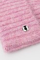 Аксесуари Шапка з домішкою вовни Karl Lagerfeld IKON A4W33109 рожевий