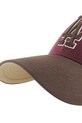 Akcesoria 47 brand czapka z daszkiem bawełniana MLB Los Angeles Dodgers BCPTN.MDTTC12GWP.KM12 bordowy