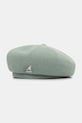 Kangol o beretă din lână WOOL JAX cu un amestec de lana verde K3107ST.SG308
