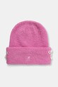 Kangol czapka PEARL BEANIE pozostałe różowy K3794.PP692