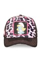 Capslab czapka z daszkiem x Smurf CL.SMU.2.CT.LEOP różowy AA00