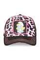 Capslab czapka z daszkiem x Smurf CL.SMU.2.CT.LEOP różowy AA00