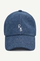 Džínsová šiltovka Ruslan Baginskiy Baseball Cap BSB078/041.C.JNS modrá AA00