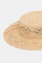 Ruslan Baginskiy kapelusz Boater Hat CNT036.STR.DRK.SRB beżowy