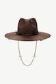 Klobúk Ruslan Baginskiy Fedora Hat ostatné hnedá FDR09.SZL.PRS.CHA.SRB