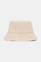 Ruslan Baginskiy pălărie din bumbac Ruslan Baginskiy Logo Patch Bucket Hat BCT035.C.FLTL bej AA00