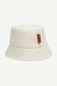 Akcesoria Ruslan Baginskiy kapelusz bawełniany Ruslan Baginskiy Logo Patch Bucket Hat BCT035.C.FLTL beżowy
