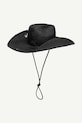 Akcesoria Ruslan Baginskiy kapelusz Ruslan Baginskiy Cowboy Hat with Leather Trim CWB033.STR.PRV.LBR.13P. czarny