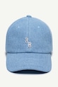 Ruslan Baginskiy czapka z daszkiem jeansowa BSB075.C.JNS.DMD niebieski AA00